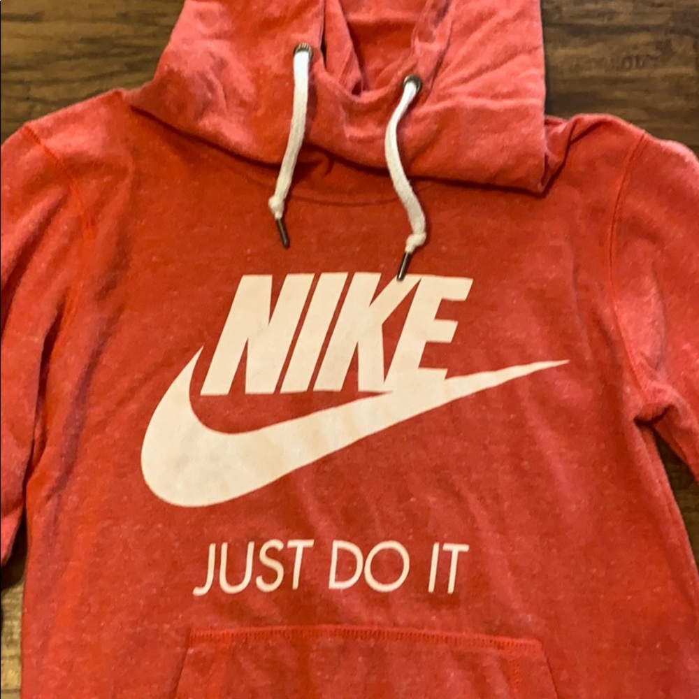NIKE pink hoodie